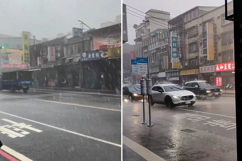 「樺加沙」風大雨大台北、新北卻沒放假　網友怨：出門馬上濕一半