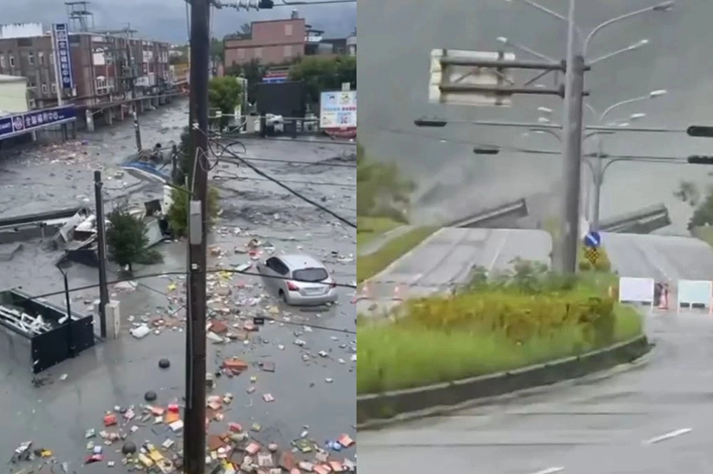 花東強降雨不歇　氣象署啟動大規模劇烈豪雨作業