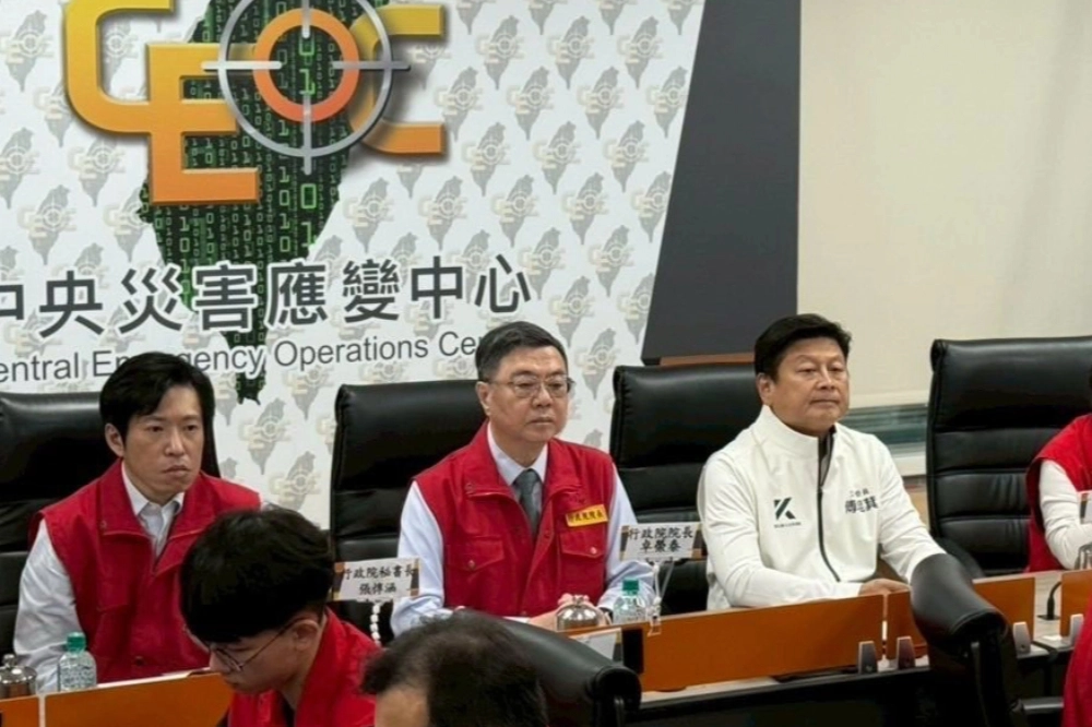 花蓮堰塞湖溢流釀災　卓榮泰、傅崐萁火速應變聯手坐鎮