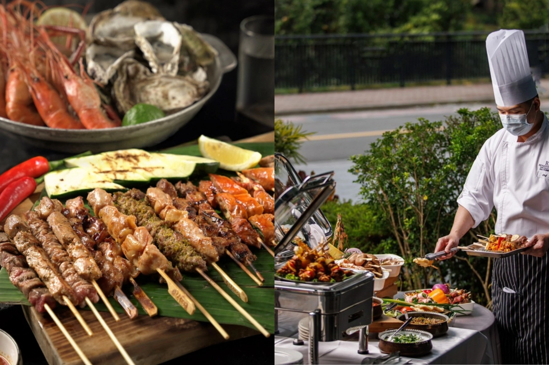 【2025 中秋節飯店烤肉派對】圓山 BBQ 首推覓到酒吧特調暢飲！君品聯名路邊烤肉爽吃「羊肉串佐開心果」獨家新品 -- 上報