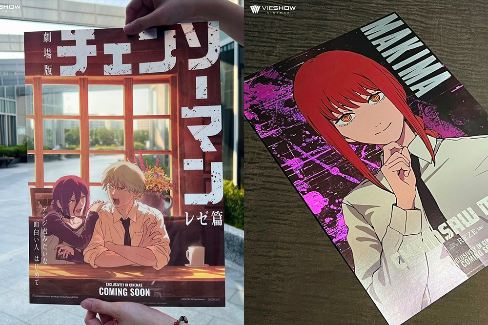 不斷更新／劇場版《鏈鋸人》全台五大影城、二十四家戲院特別場套票特典、售票時間、限定活動一次看