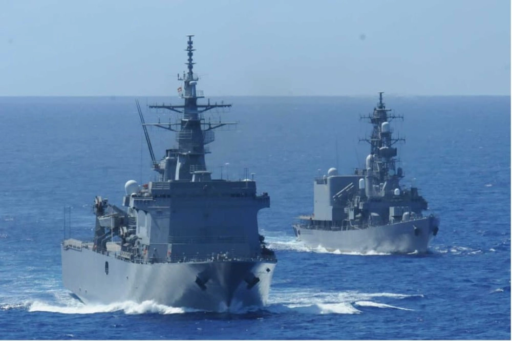 強化對中海洋拒止　日本罕見公布「澤霧」和「浦賀」號沖繩水雷演習