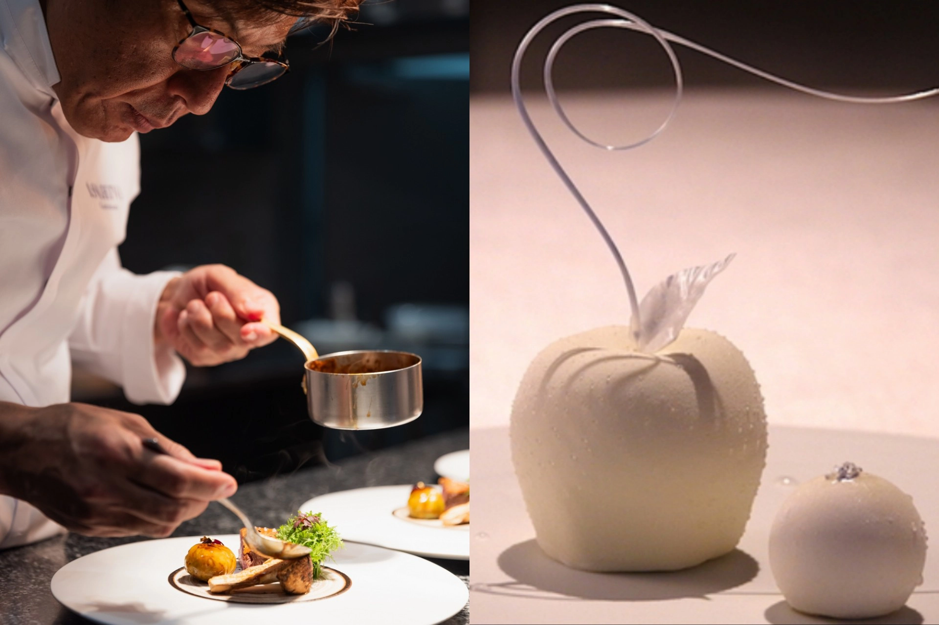 快閃三天！高雄漢來焰牛排館 X 東京米其林二星餐廳 ASAHINA Gastronome 推餐酒盛宴　招牌甜點「愛之蘋果」吃得到 -- 上報