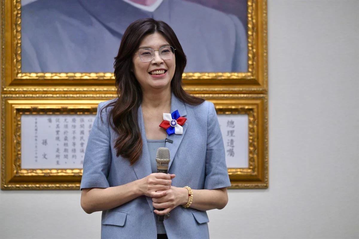 AIT賀鄭麗文當選國民黨主席 鄭回函:合作深化台美友誼 -- 上報