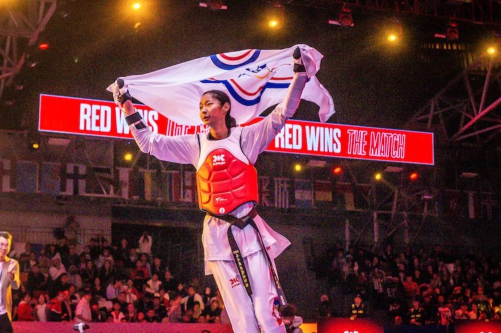 台灣18歲跆拳道小將劉侑芸逆轉奪金 踢下暌違10年世錦賽冠軍 -- 上報