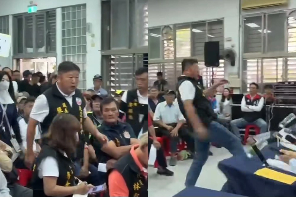 傅崐萁辦災後說明會不邀災民 議長張峻怒衝場踹桌:不要臉的東西 -- 上報