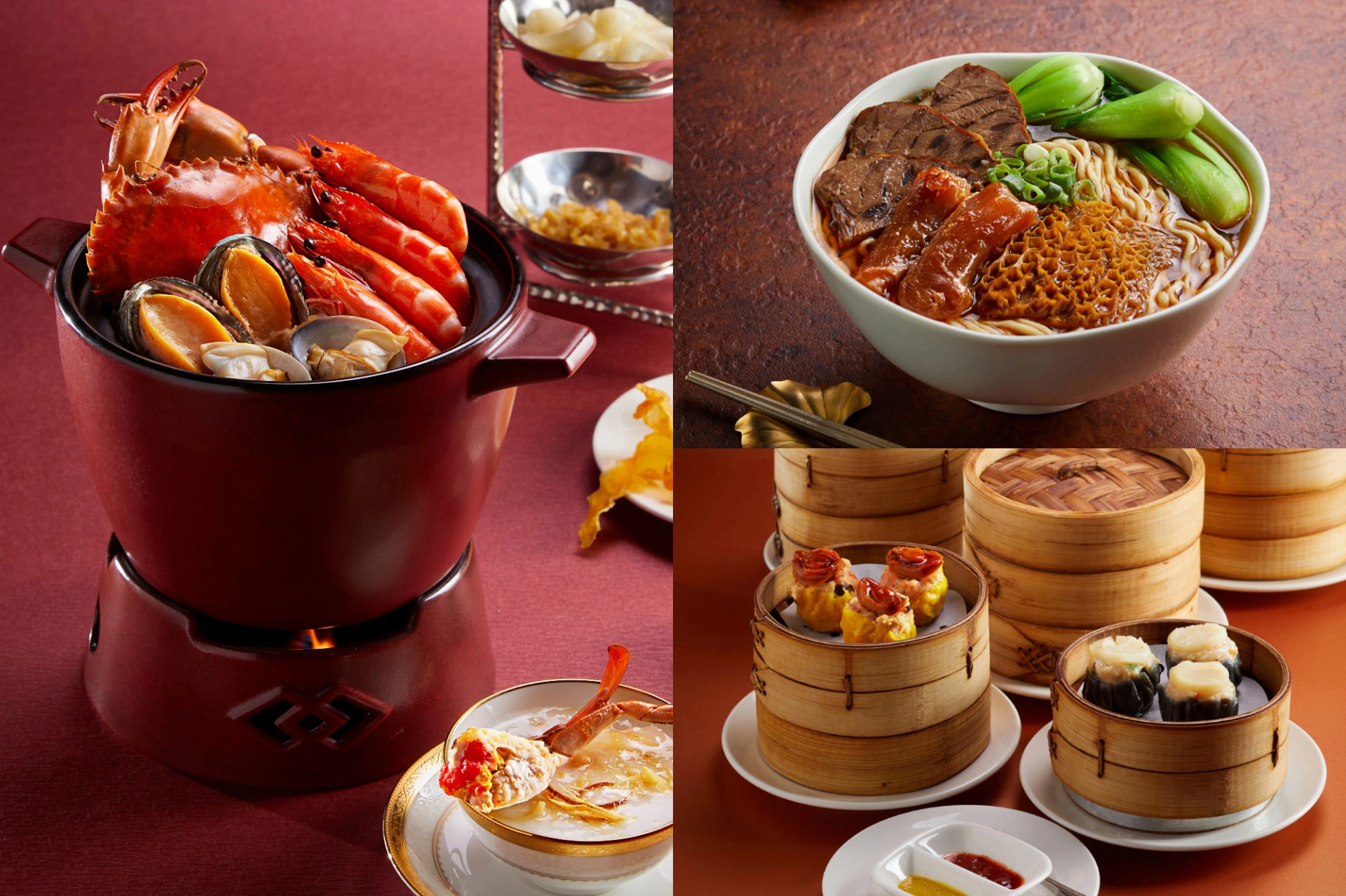 圓山飯店金龍餐廳首次推出宵夜場！牛肉麵、潮蟹粥、港式點心配創意調酒爽嗑深夜美食