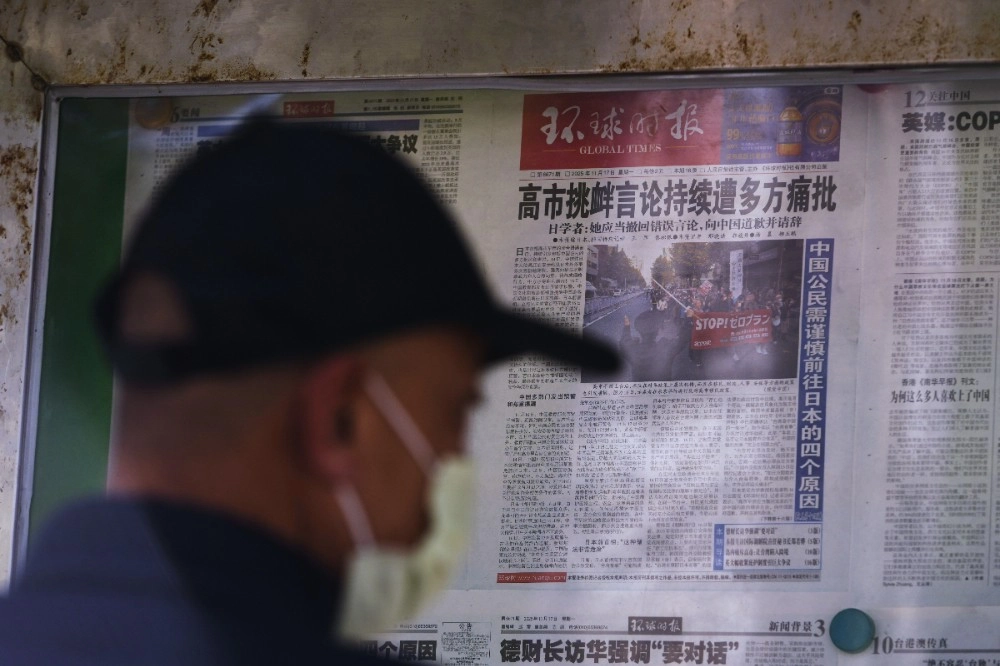 日本首相高市早苗一句「台灣有事，日本有事」讓北京跳腳。但中國罵得越大聲，效果越像是在替高市政治加碼。（美聯社）