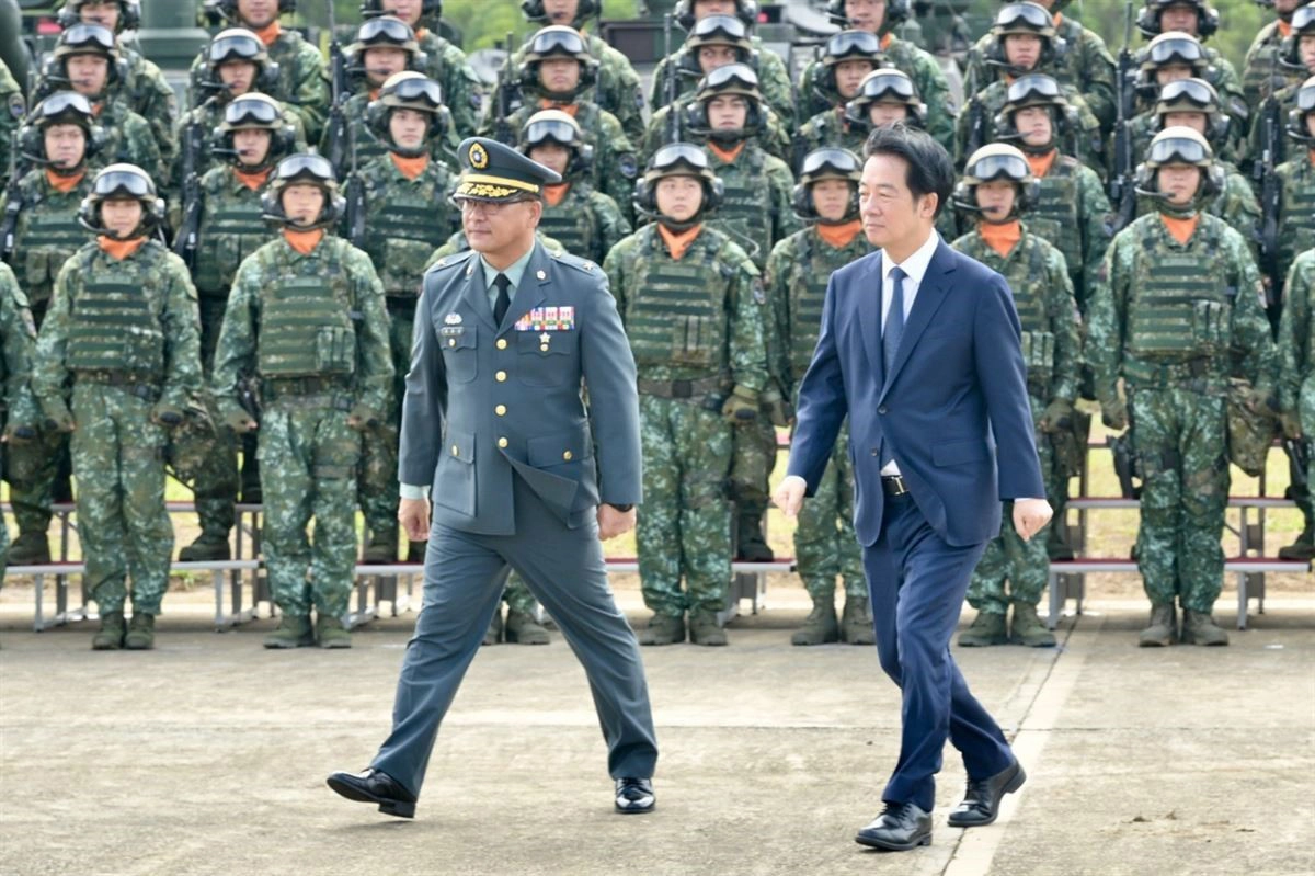 賴清德演講前，黨內評估，若要爭取國人認同，不能只強調要投資國防，還要說明此舉對國內產業經濟也有助益。（資料照片／張哲偉攝）
