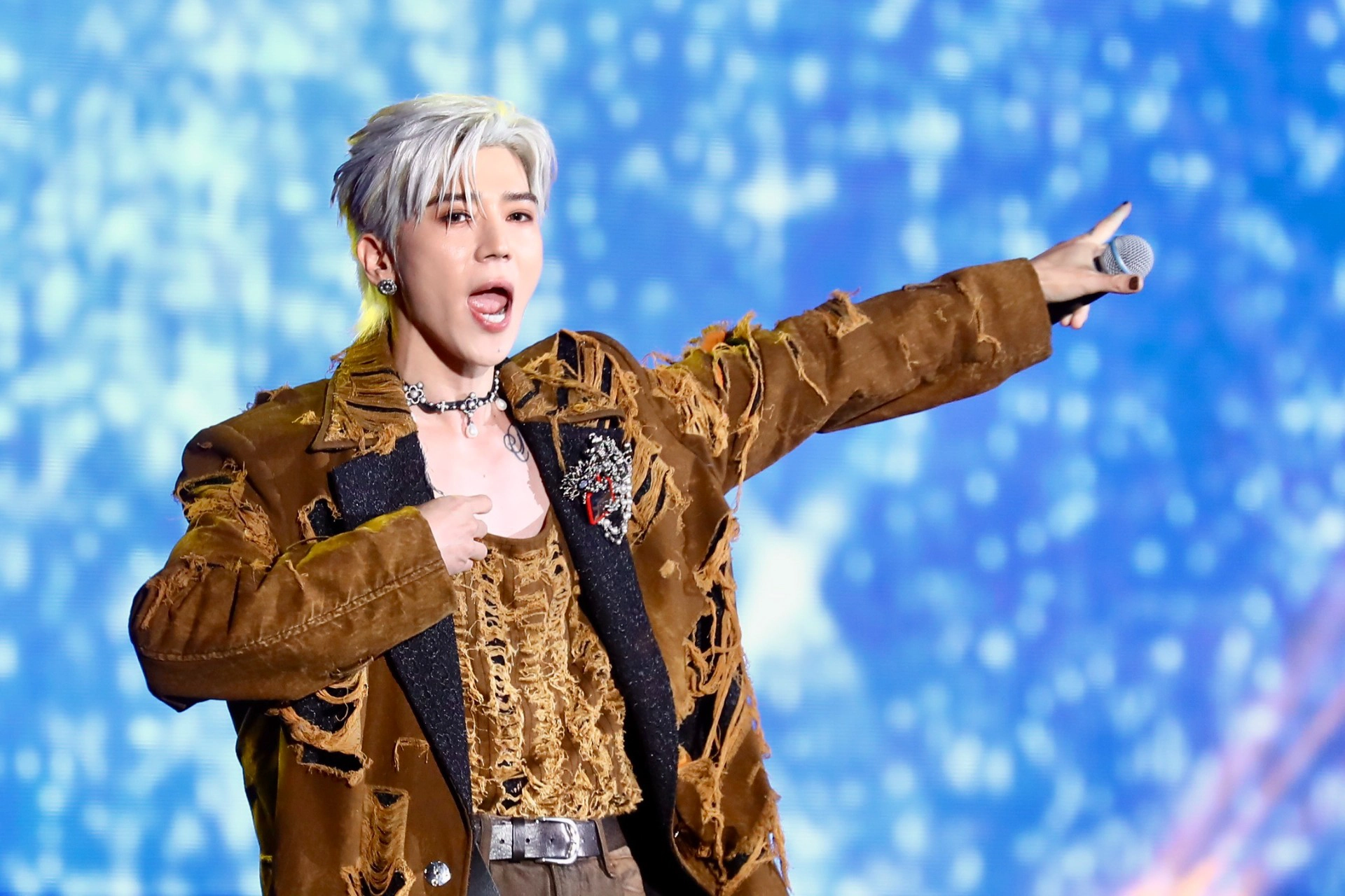 歌手 Bii 畢書盡。（王侑聖攝）