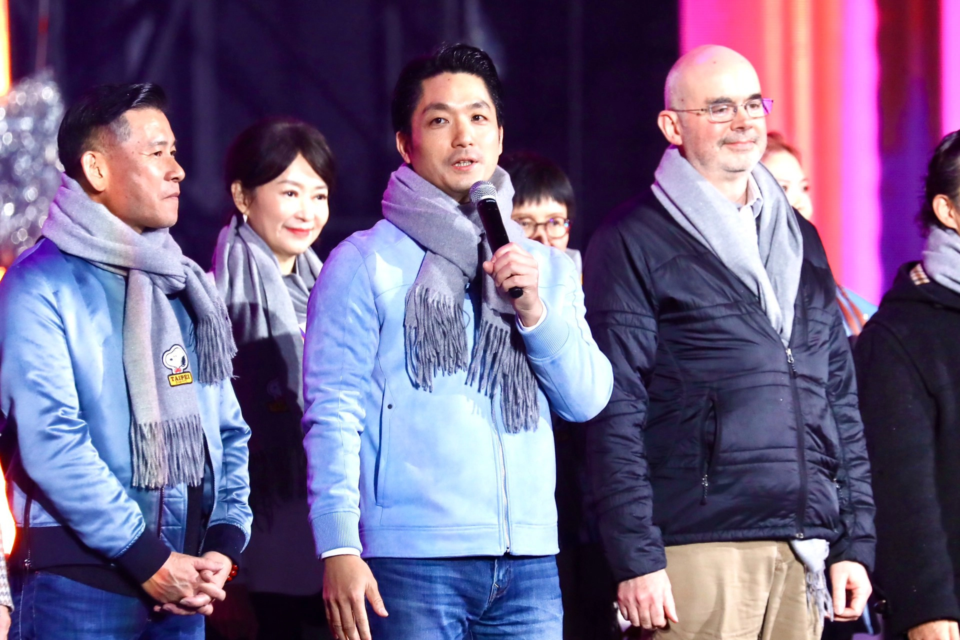 市長蔣萬安。（王侑聖攝）