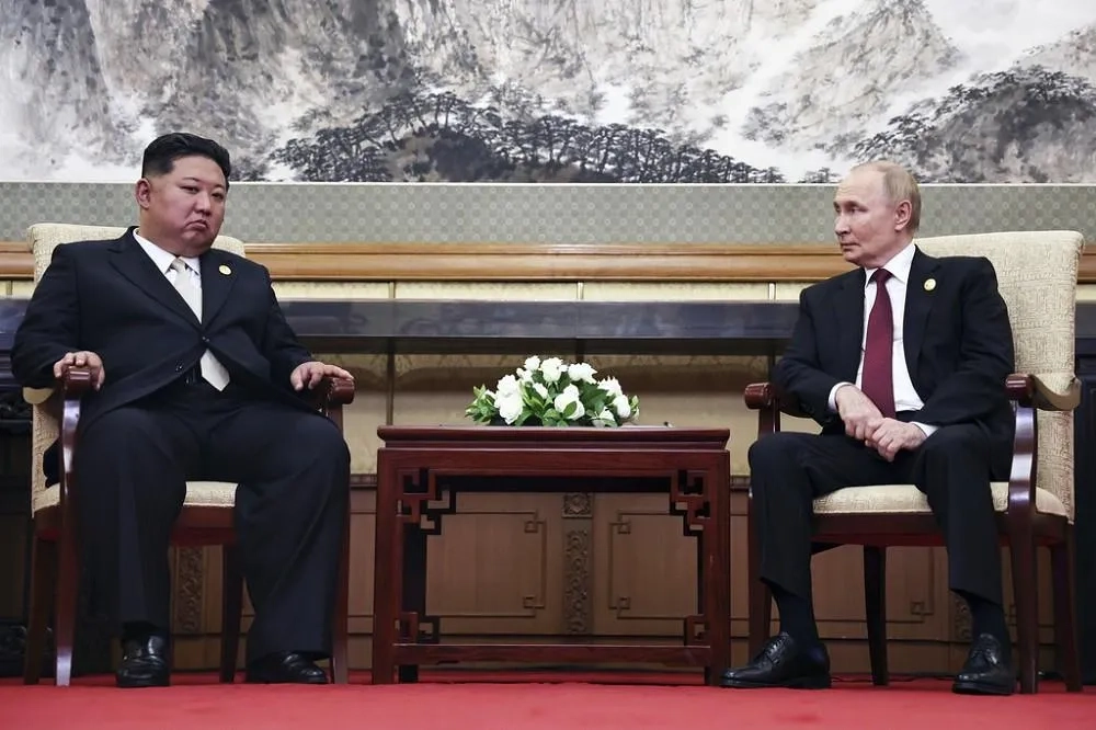 北韩的价值很大程度上取决于俄罗斯在俄乌战争中的需求; 一旦战事结束,朝鲜的价值即可能随之下降。 (美联社)