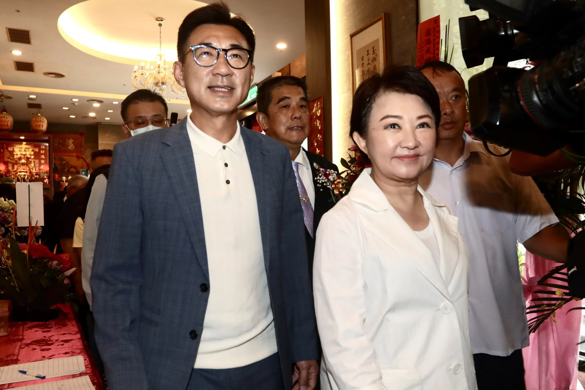 江啟臣表示，基層對國民黨遲未決定市長人選，感到非常焦慮，而台中市長盧秀燕則希望在1月底前確認。（資料照片／王侑聖攝）