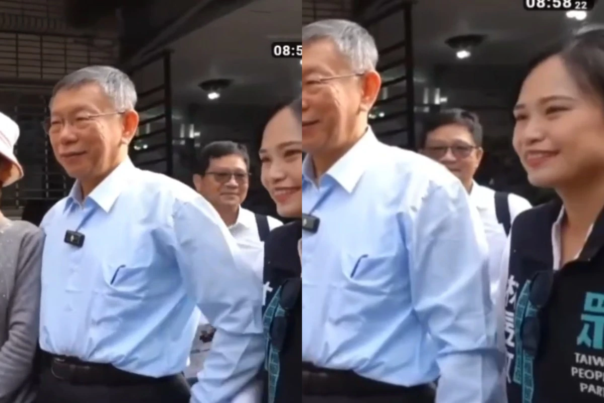 有片】柯文哲突「肘擊」女議員參選人畫面瘋傳事主回應了-- 上報/ 焦點