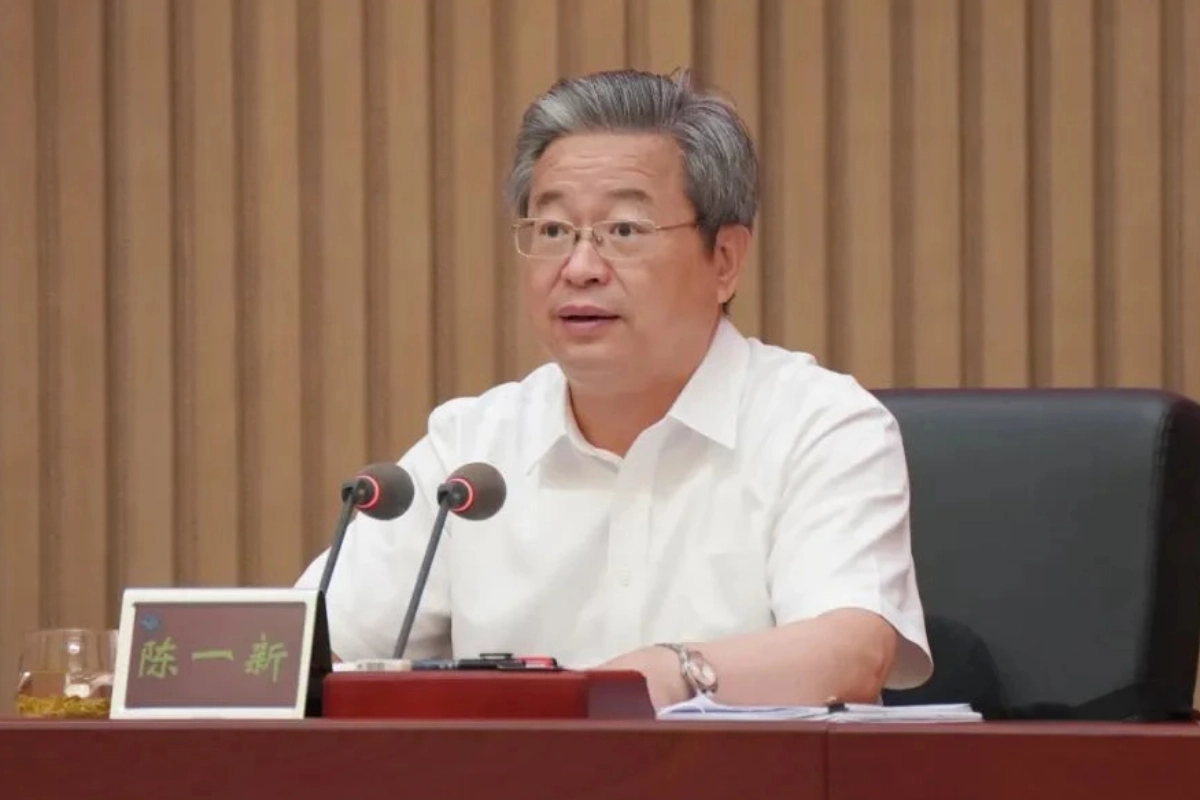 中共情報圈爆內鬥,國安部長陳一新打造超級監控網。(擷取中國長安網)