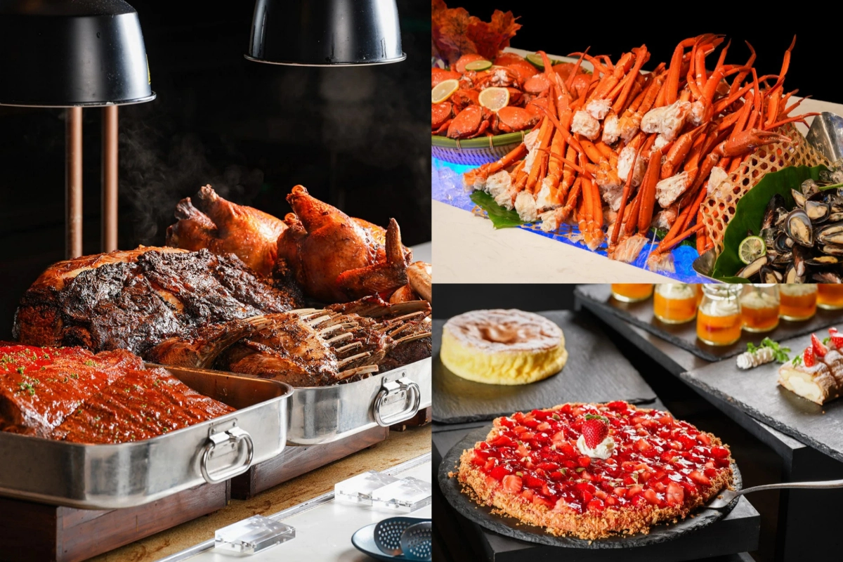 桃園青埔和逸飯店「逸.市集」buffet 8 大餐區全新進化!假日加碼雪蟹、毛蟹腳吃到飽 季節限定草莓甜點任你吃 -- 上報