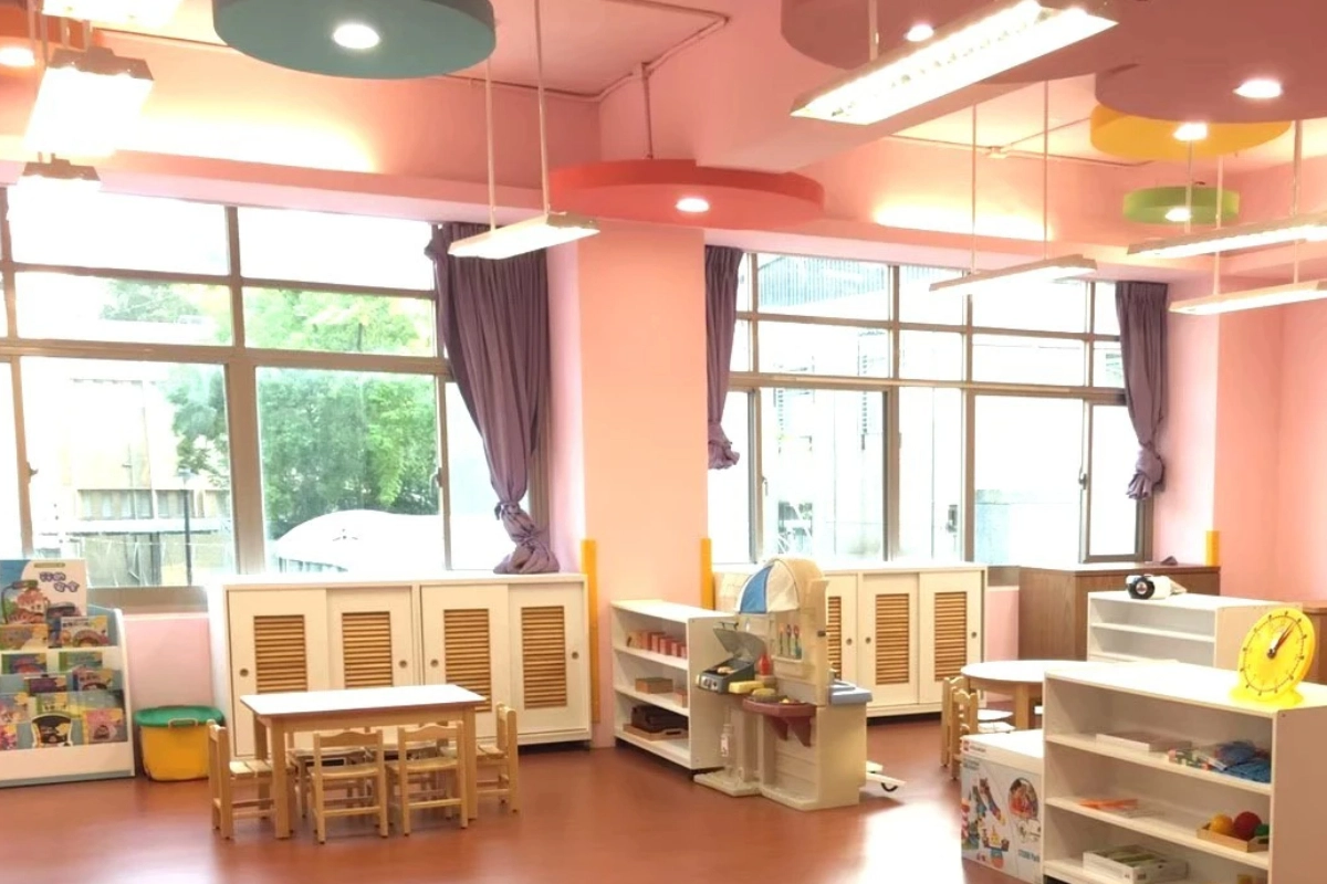大觀國中非營利幼兒園。(新北市府提供)