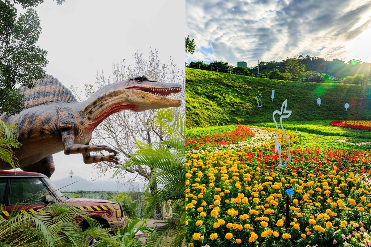 【2026 春節景點】台北河濱必遊單車路線推薦!關渡恐龍樂園史前霸主現身、賞內湖大溝溪繽紛花海 -- 上報