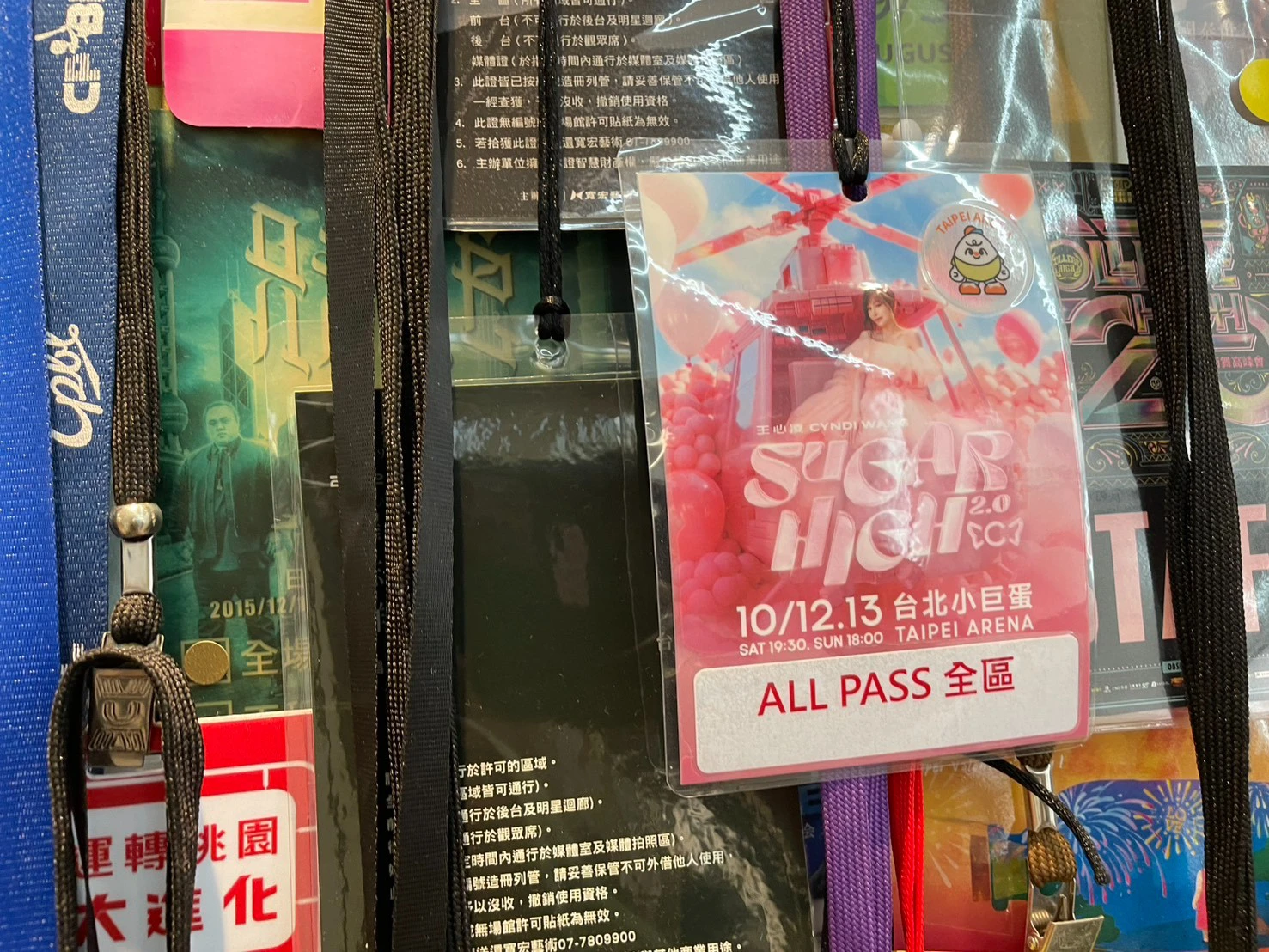 承包多場演唱會轉播活動。（林炳煌提供）