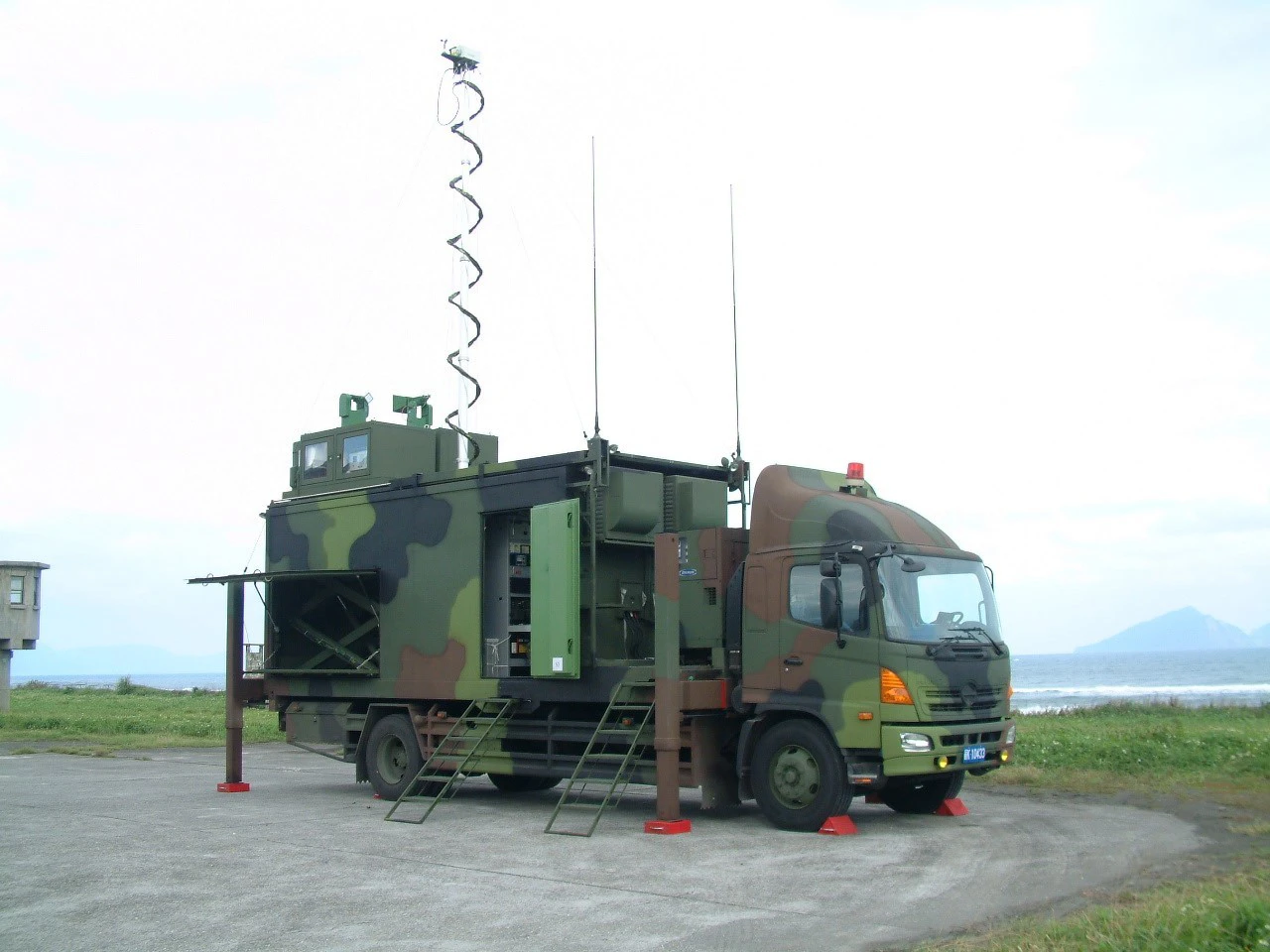 機動指管車。(中科院)