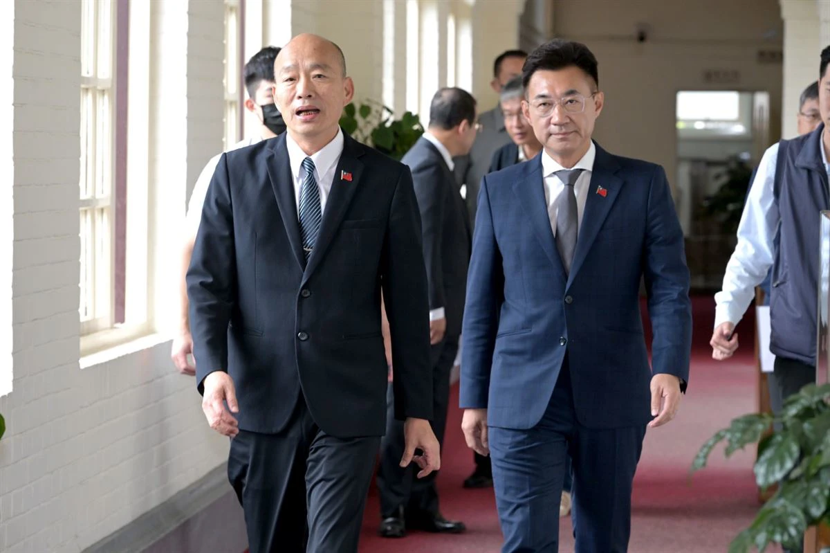 美方強烈關切國防特別預算 韓國瑜、江啟臣:將列最優先審議議案 -- 上報