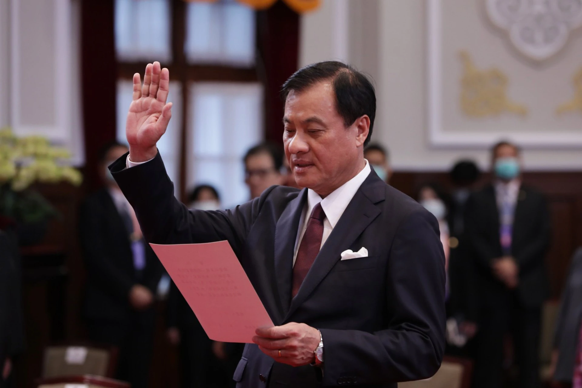 柯建銘曾有志立法院長,蔡英文當時支持現任海基會董事長蘇嘉全。(資料照片/總統府提供)