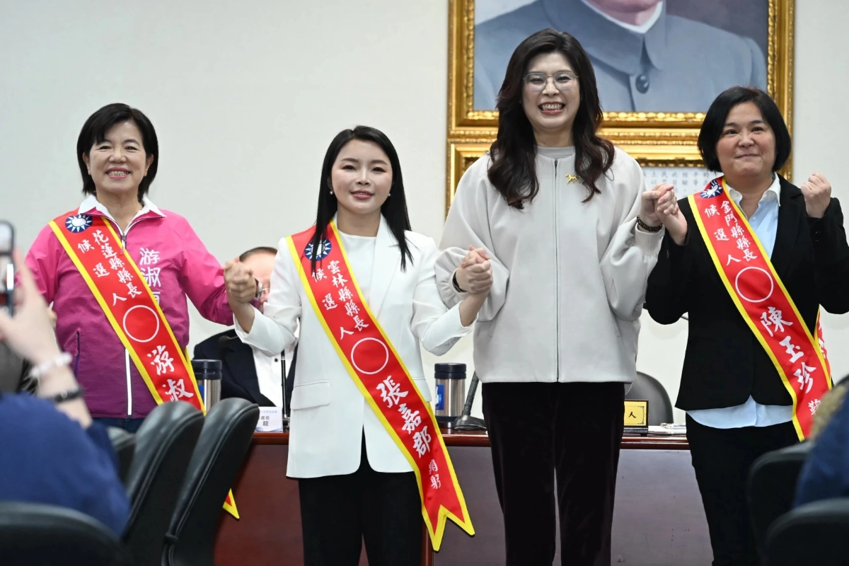 國民黨亮3女將拚縣市長 鄭麗文讚「戰神」:交出亮眼成績單 -- 上報