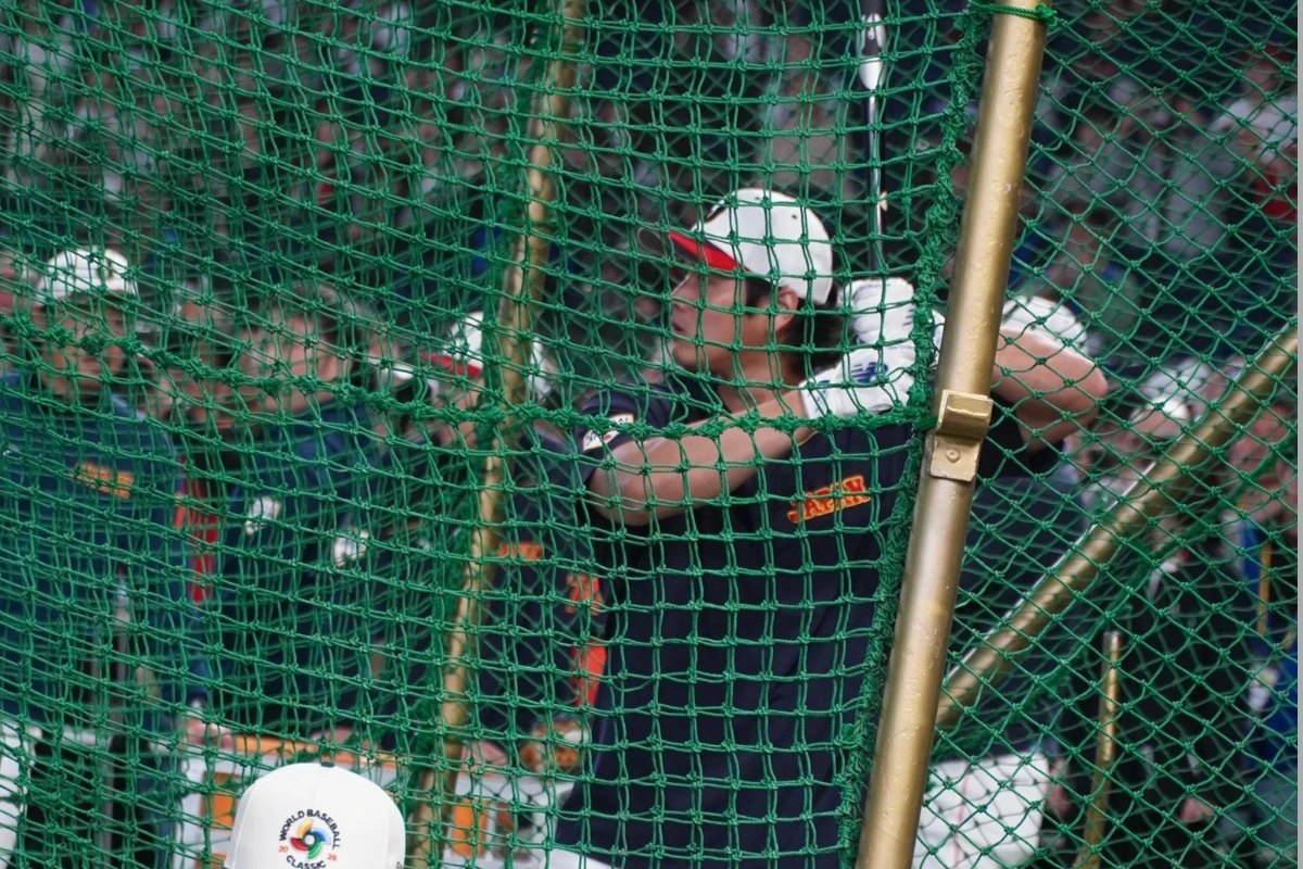 大谷翔平。（東京特派卓琦攝）
