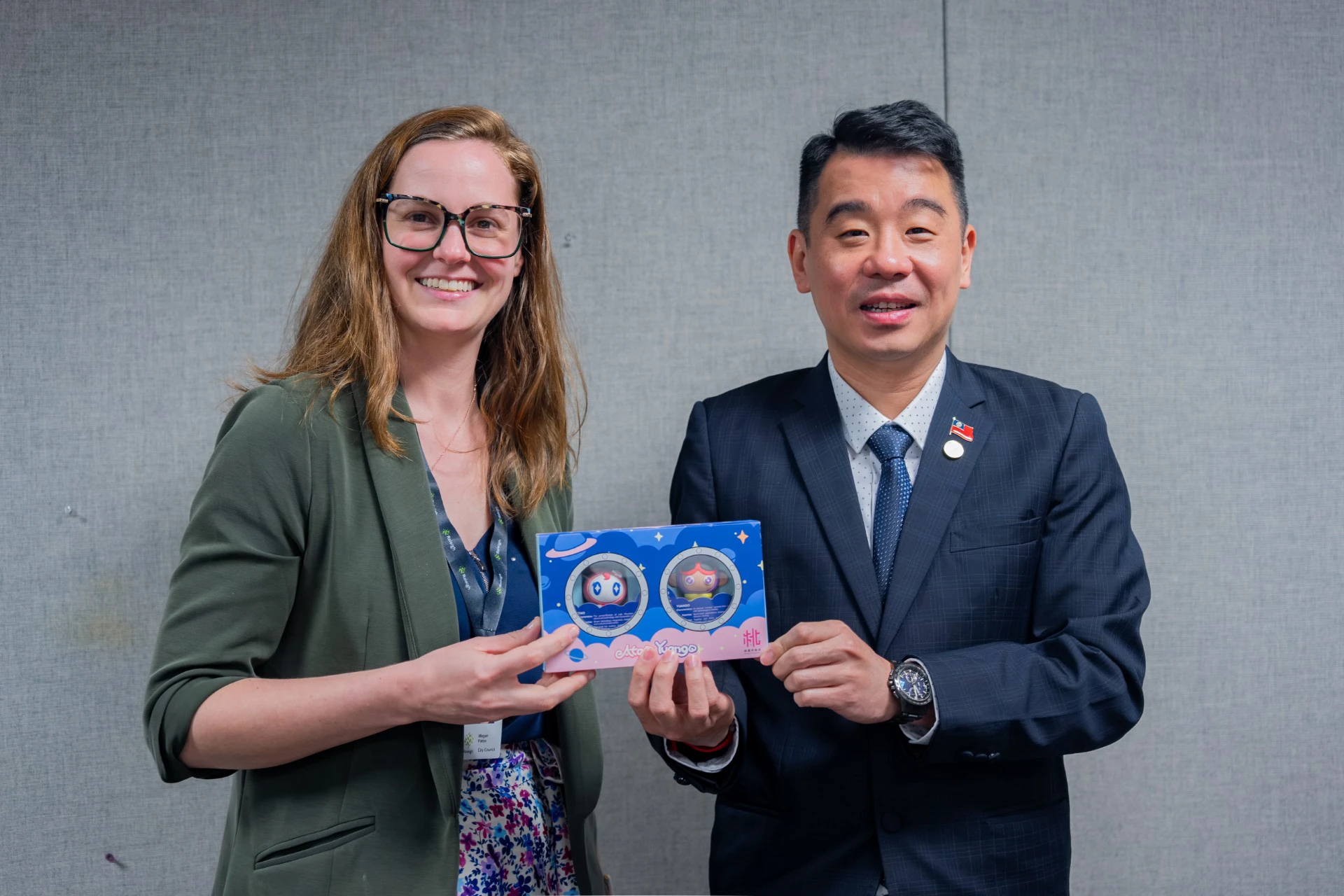 市議員Megan Patton也指出,羅里與桃園一樣面臨快速成長帶來的城市挑戰。(桃園市政府提供)