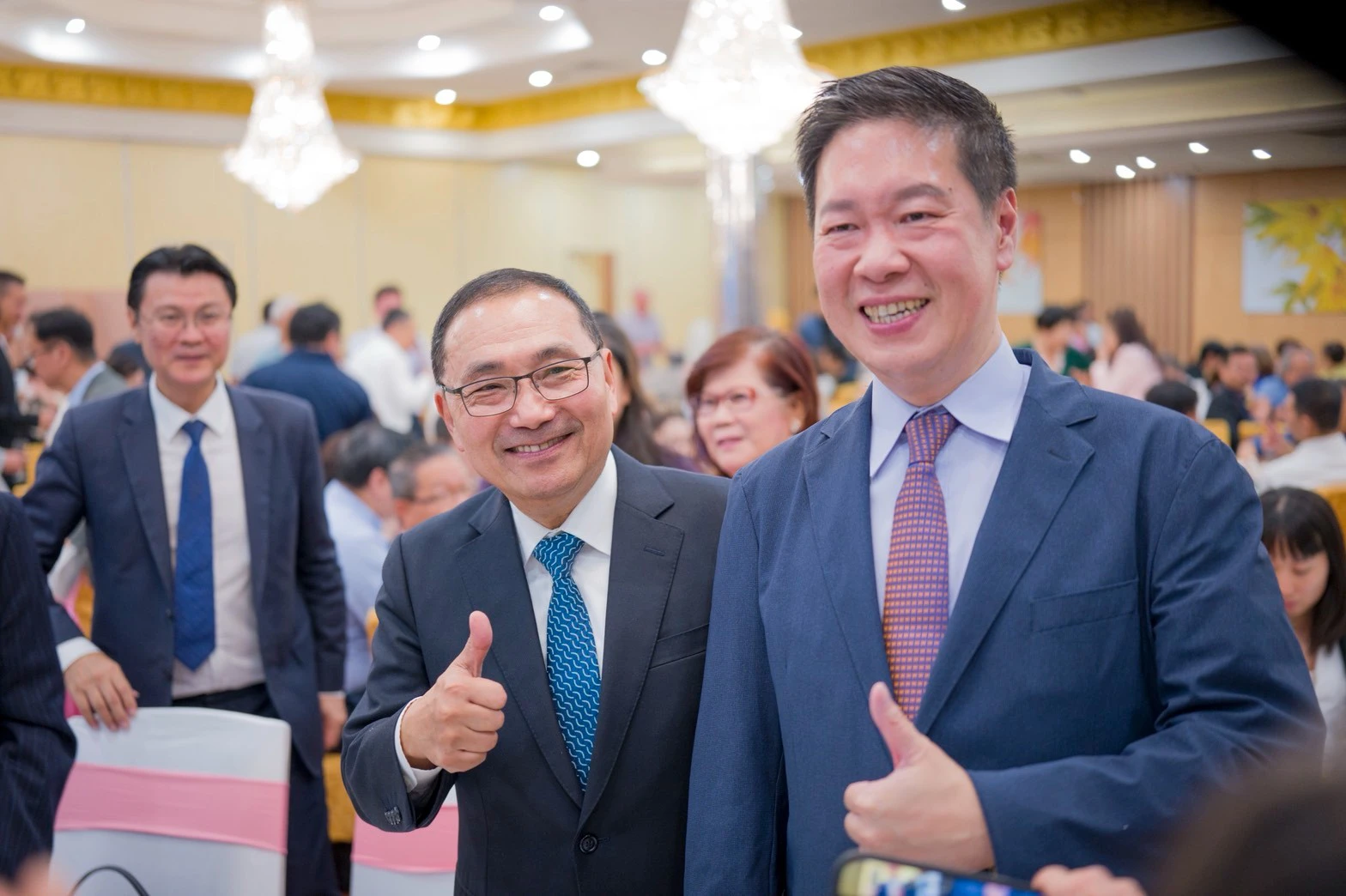 台灣出身的布里斯本副議長黃文毅提到，母親是淡水人，清楚了解新北市在侯友宜任內的大幅改變。（讀者提供）