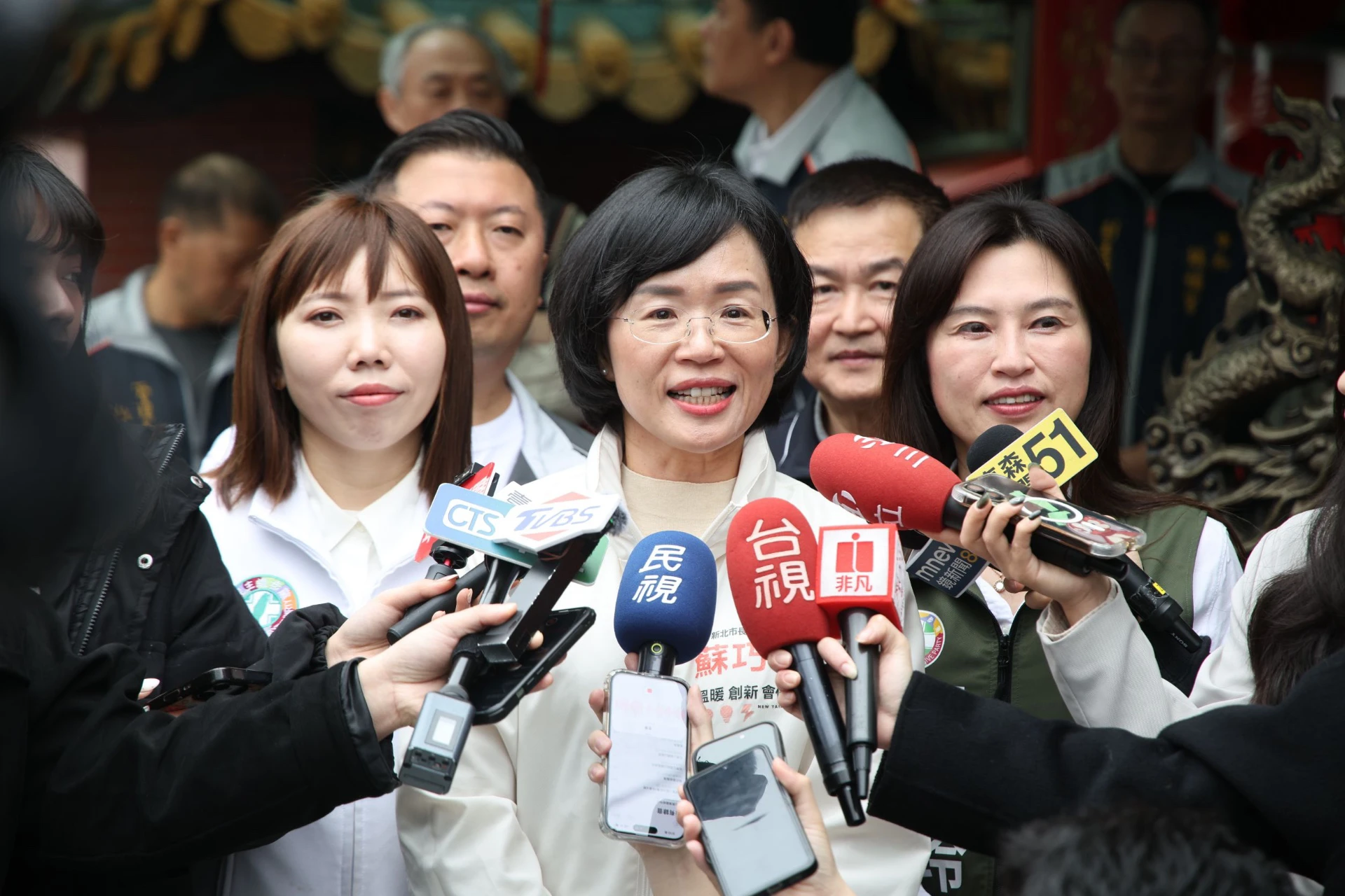 李四川競辦酸「選上立委就想選市長」 蘇巧慧高EQ回擊 -- 上報