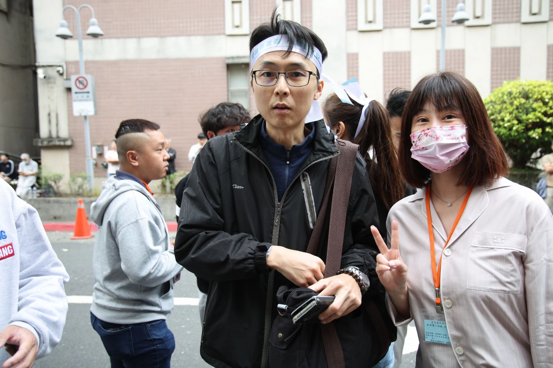 柯文哲涉京華城弊案今宣判,民眾黨議員參選人陳彥廷。(陳愷巨攝)
