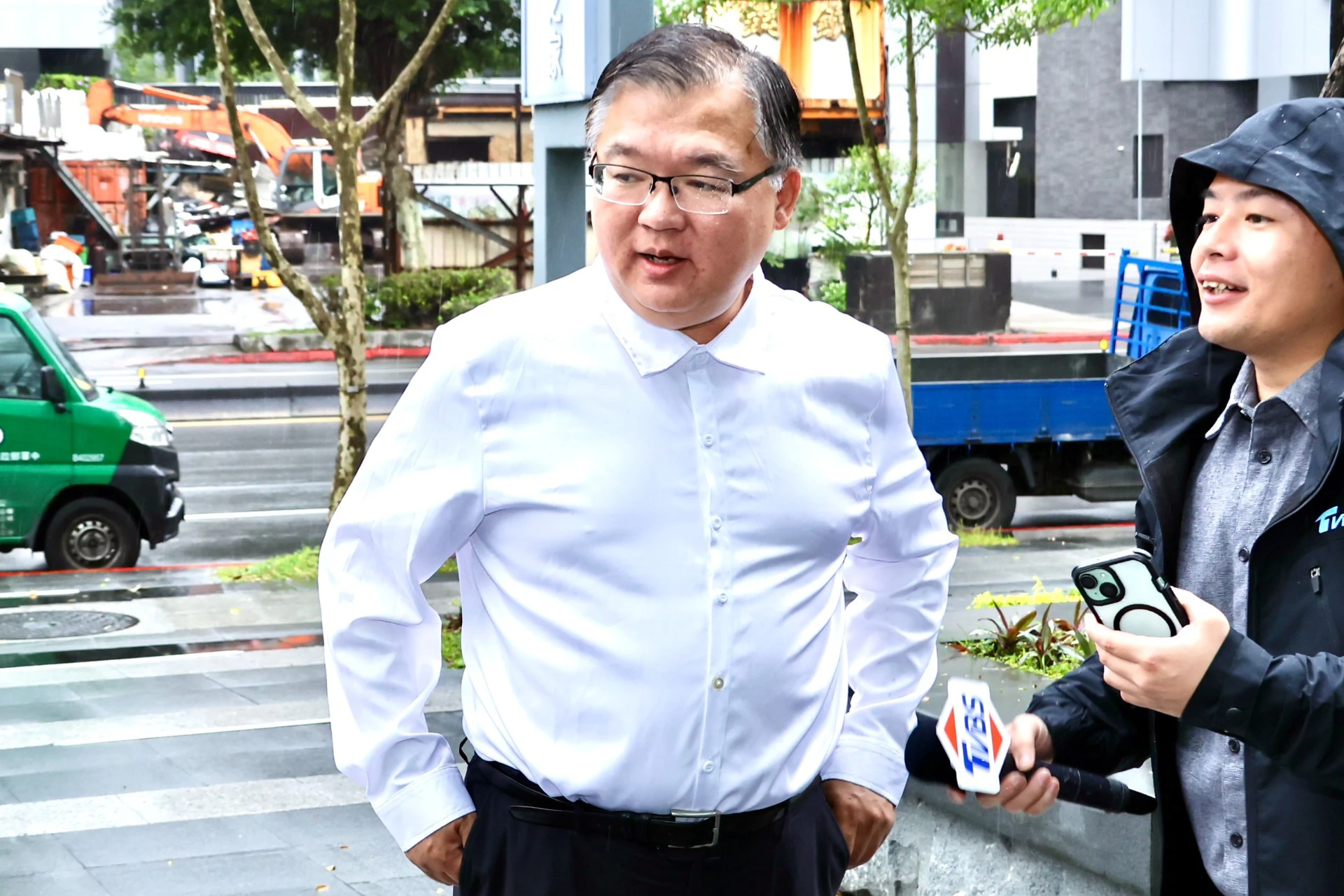 馬英九基金會董事李德維出席會議。（王侑聖攝）