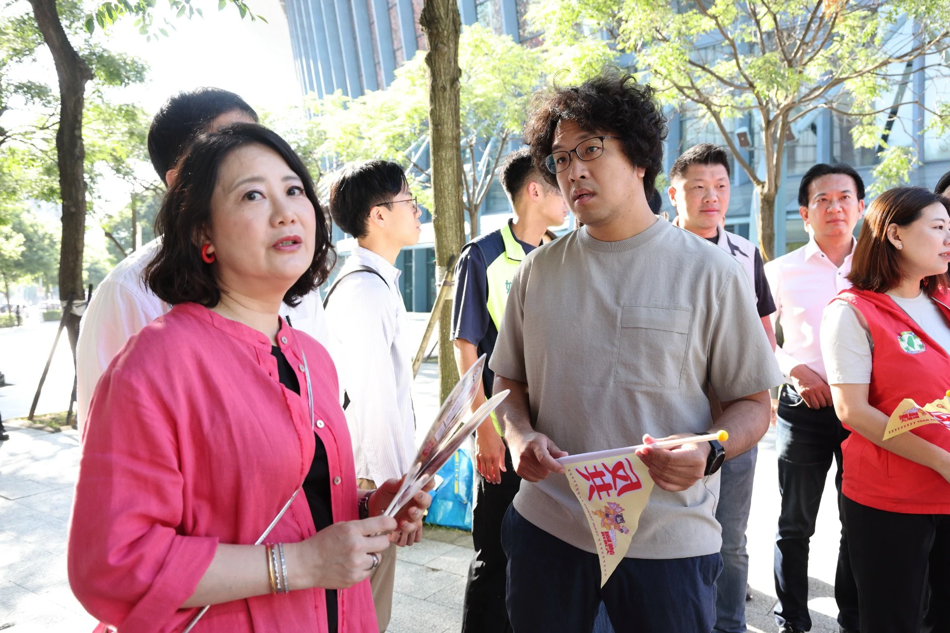 吳思瑤說,沈伯洋一直是黨內考慮名單,也是最強強棒。(資料照片/陳愷巨攝)