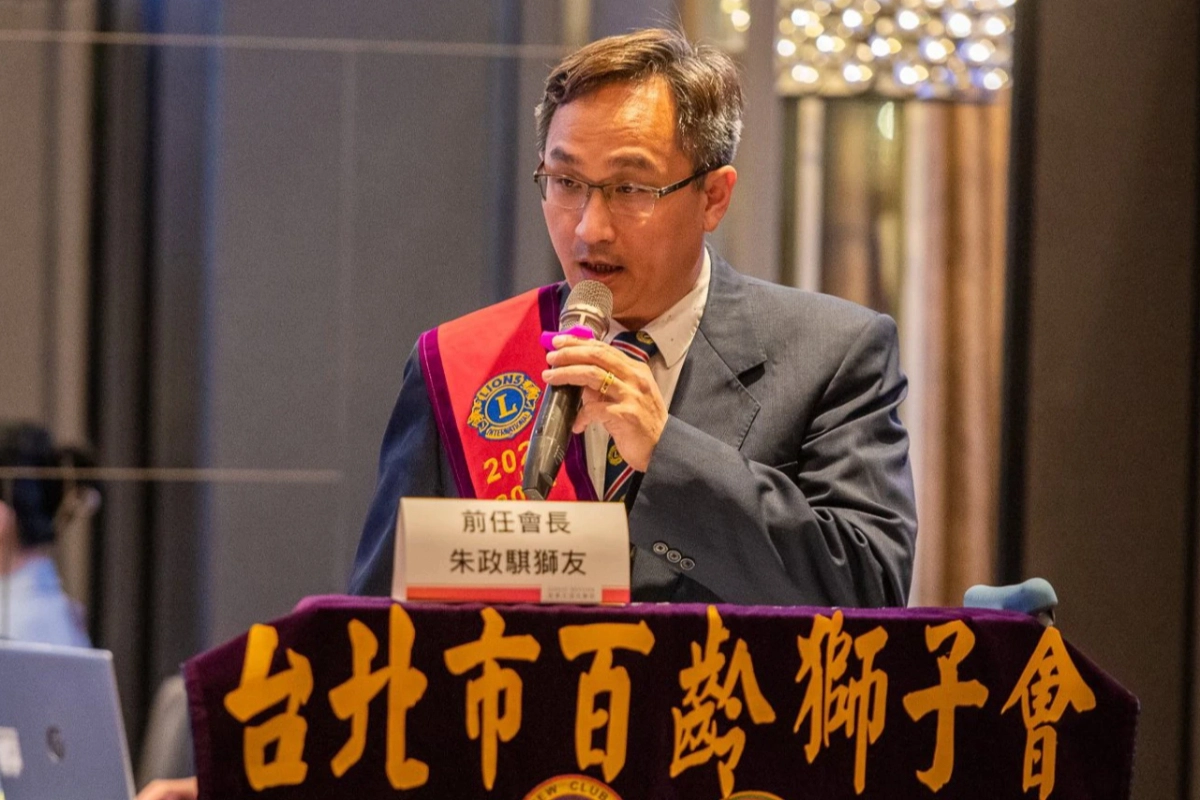 朱政騏曾有意角逐民進黨台北市黨部主委，但因府院及時發出「紅色警報」而不了了之。（取自朱政騏臉書）