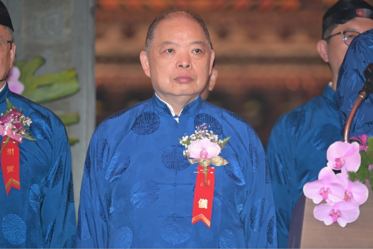 國民黨主席朱立倫、台北市長蔣萬安、王金平，出席慶祝孚佑帝君成道1145周年紀念三獻大典