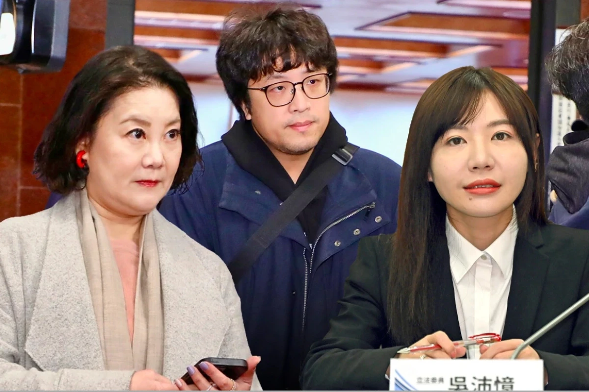 民進黨選對會暫緩台北市長提名，據悉沈伯洋已經默默備戰，徵詢立委吳思瑤（左）、吳沛憶（右） 奧援，等同在北市獲得英系與新系兩大援軍。（合成畫面／王侑聖攝）