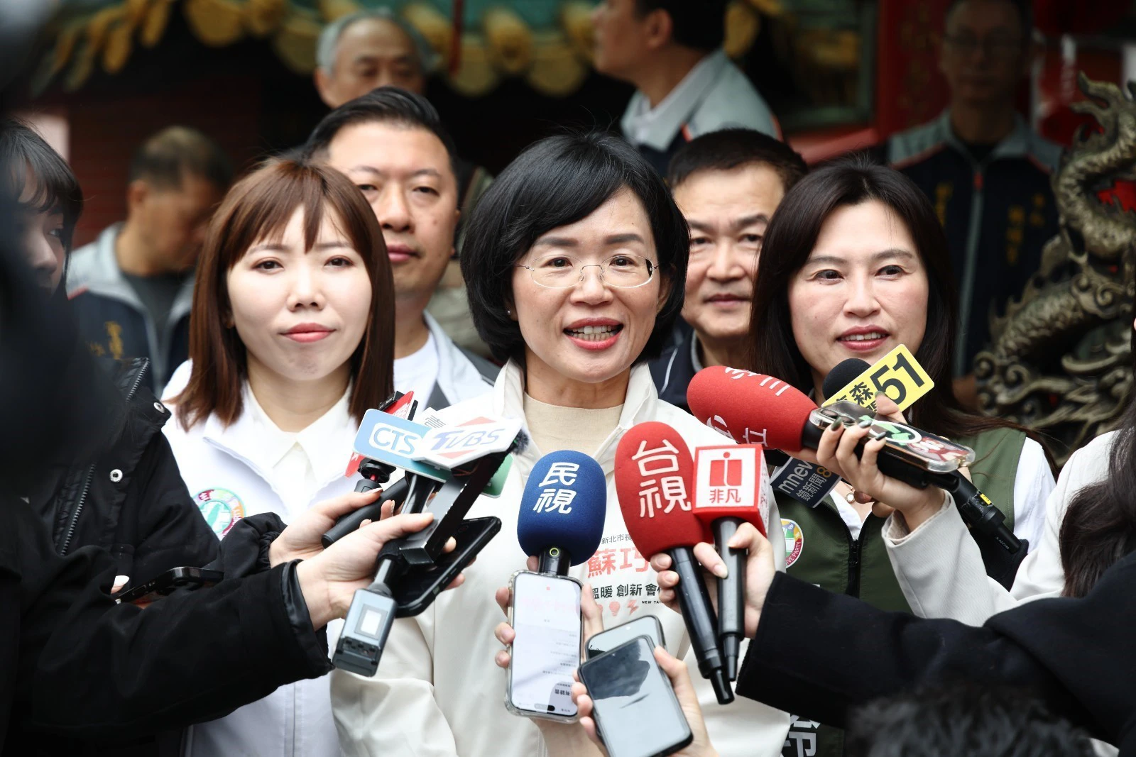 綠營內部認為新北市長參選人蘇巧慧應該就是擔任領頭羊角色，跑帶動北北基桃熱度。（資料照片／陳愷巨）