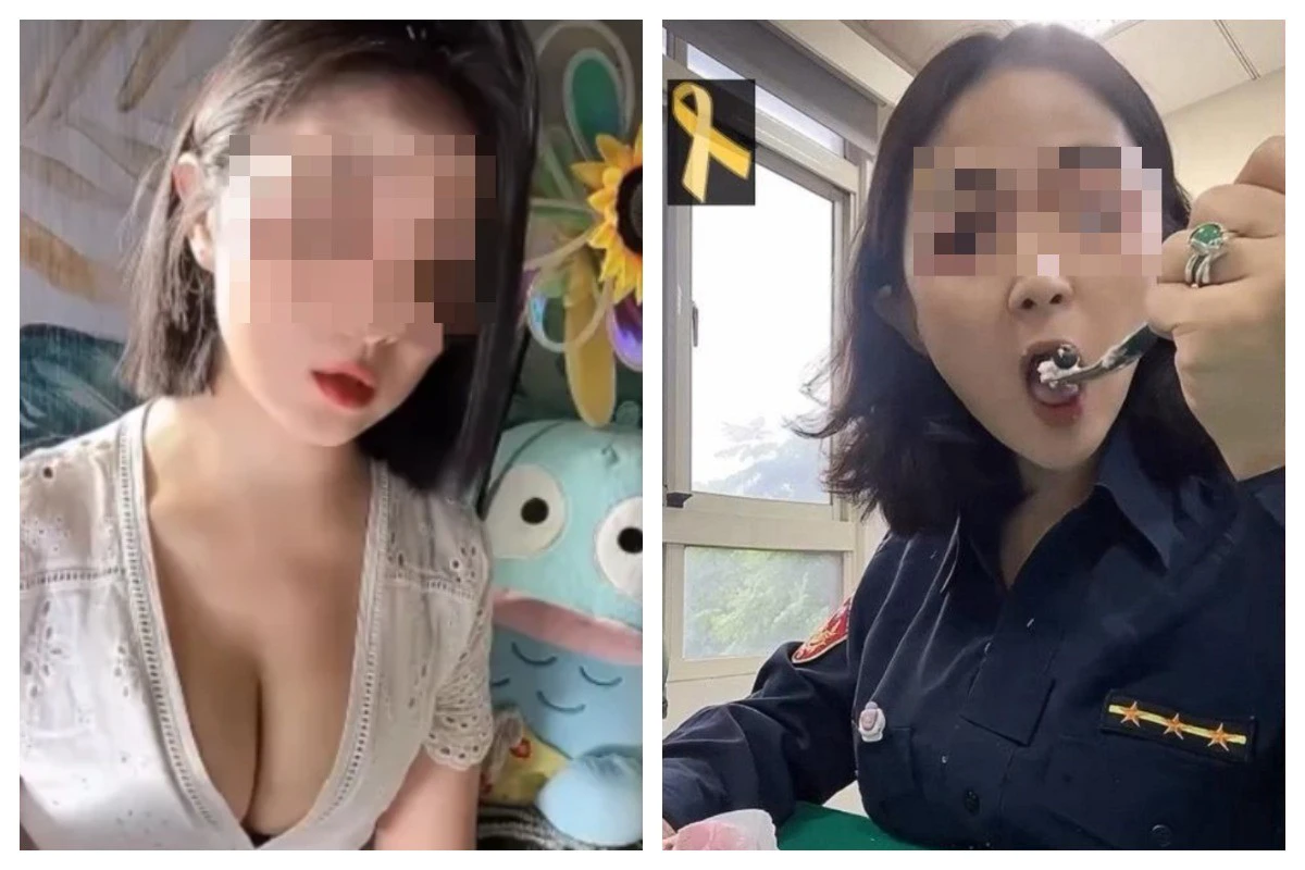 桃園女警悼鄭詠心挨批「假悼念真秀身材」　警局出手處罰了