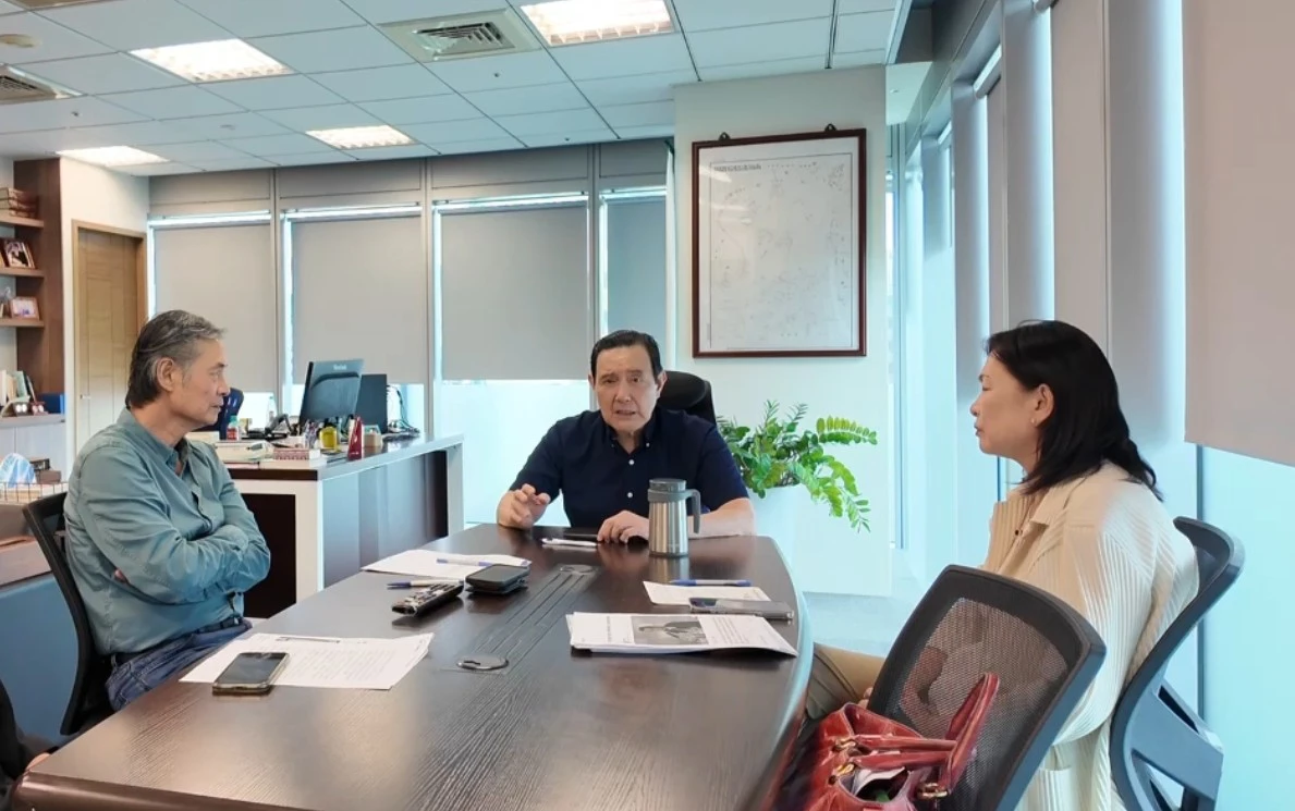 不甩馬以南、周美青聲明　馬英九現身嗆：貪汙犯不要污衊我失智