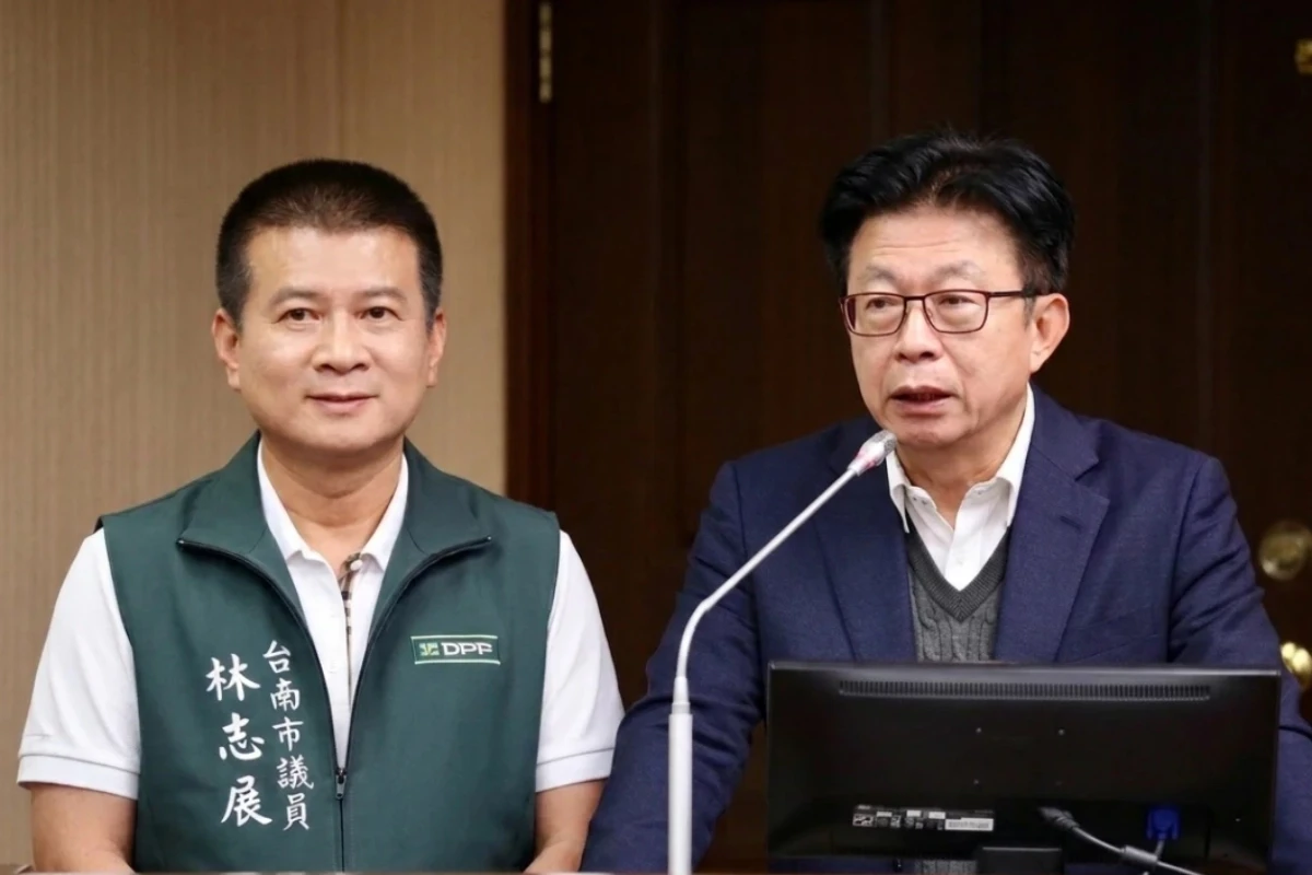 民進黨新任台南黨部主委揭曉　林志展驚險擊敗郭國文勝出