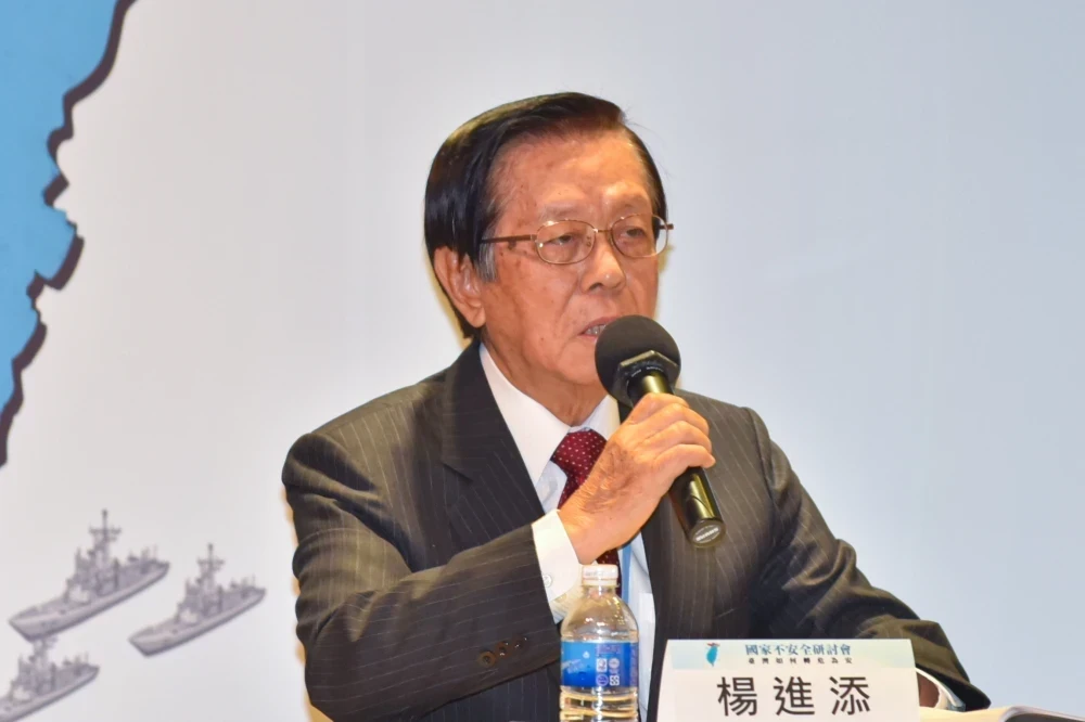快訊／馬政府時期外交部長楊進添辭世　享壽83歲