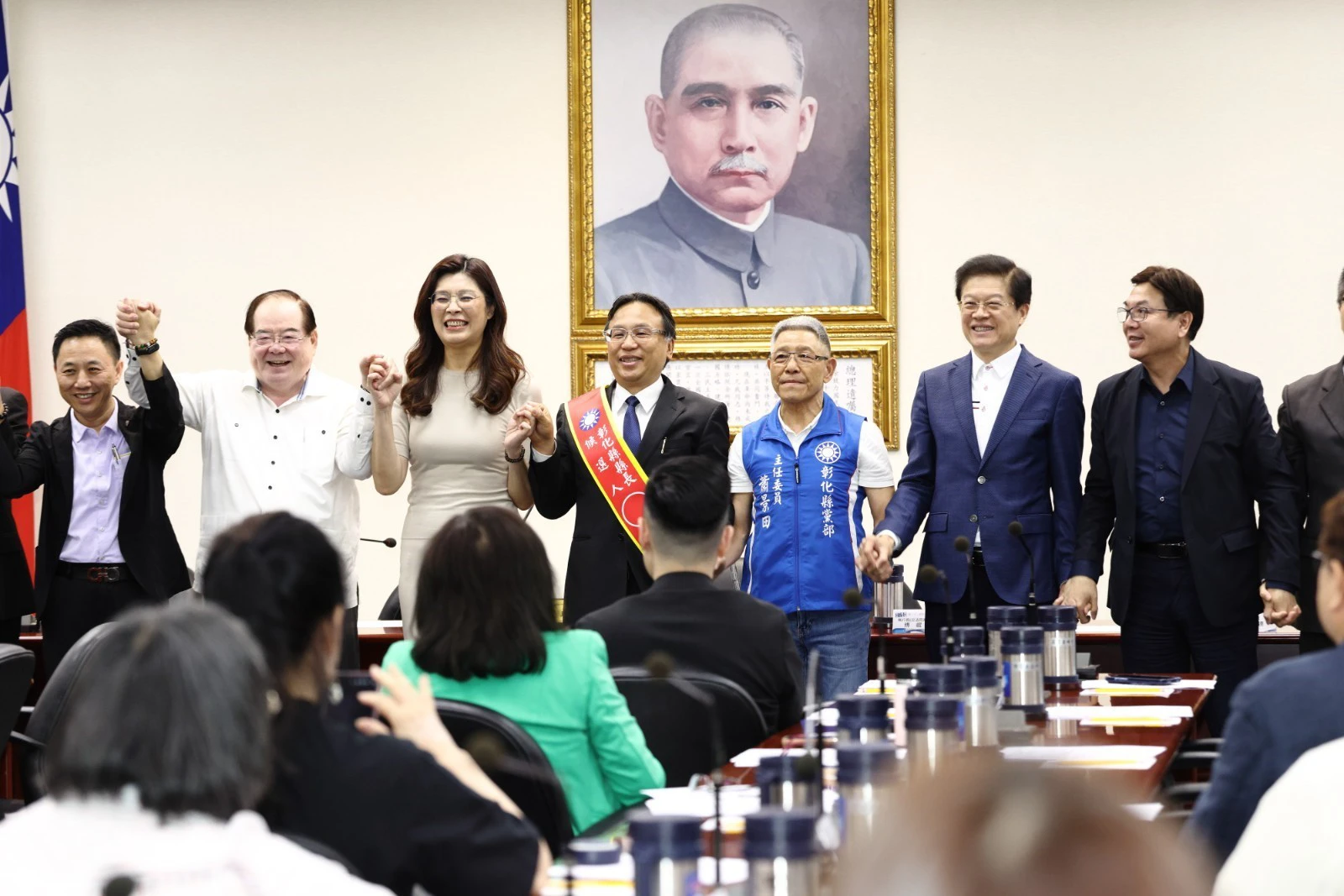 國民黨提名魏平政參選彰化縣長，讓謝家姊弟之戰落幕。（資料照片／陳愷巨攝）