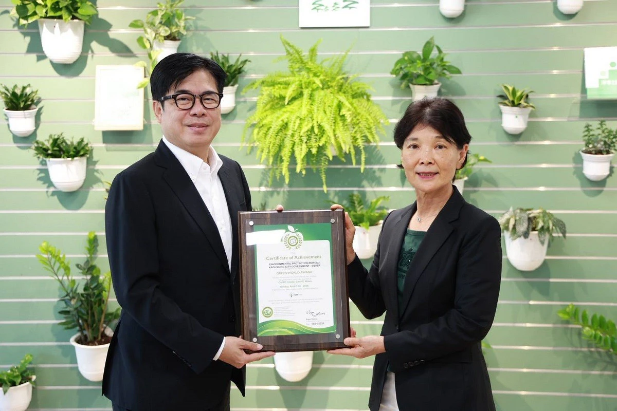 淨零學院連摘三大永續獎　高雄成全台唯一獲英國綠色世界獎城市