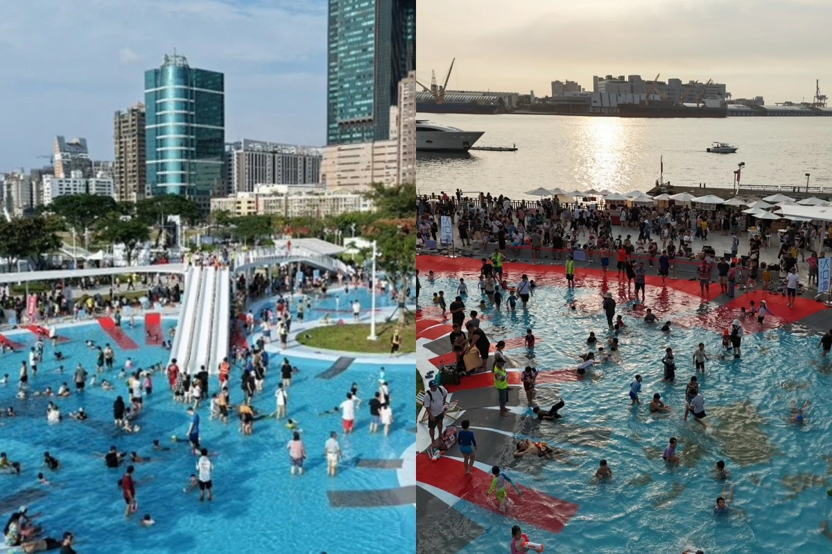 高雄星光水岸公園開放了!新增滑水道、水上鞦韆 開放時間與交通方式一次看 -- 上報