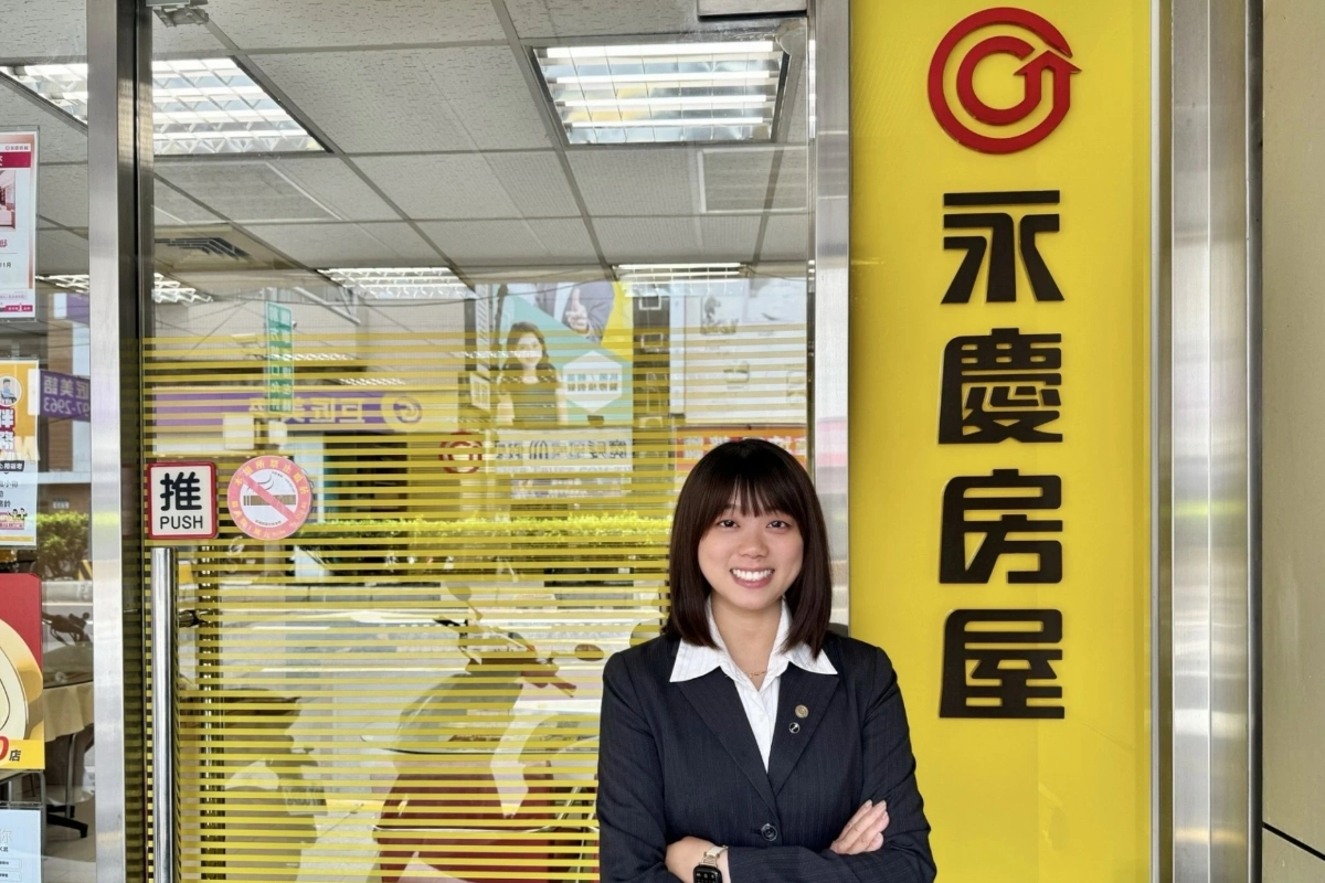永慶房屋黃莉媛分享,她善用自己的文靜個性和同理心去感受客戶在購售屋過程中的不安,並第一時間解決,反倒成為她的服務優勢。(永慶房產集團提供)