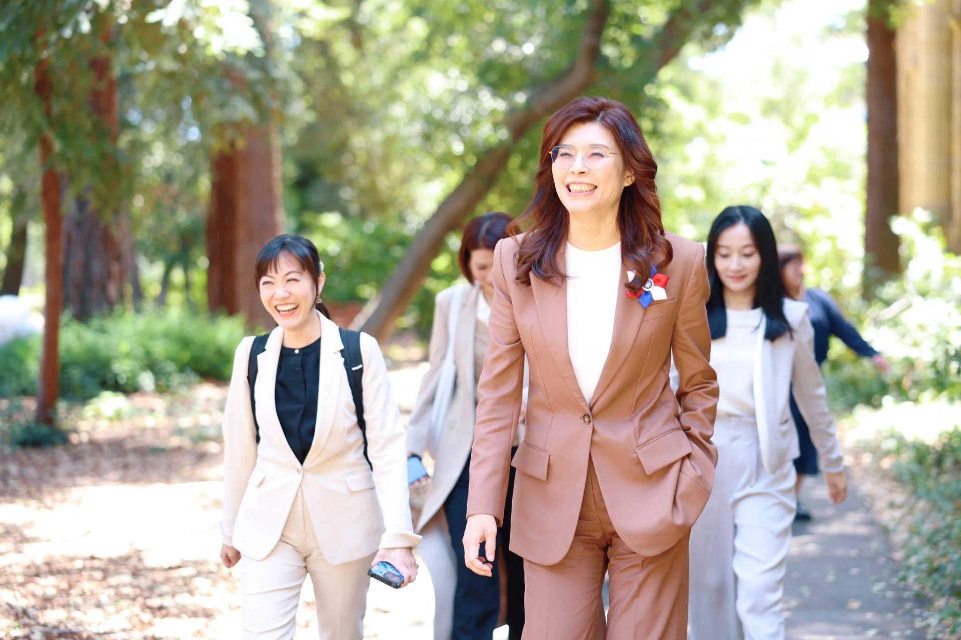 鄭麗文訪美出席舊金山僑宴　坦言：若無「鄭習會」自己恐無足輕重