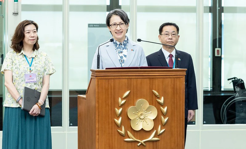 蕭美琴首出訪帛琉親揭三大任務　將與惠恕仁共推觀光