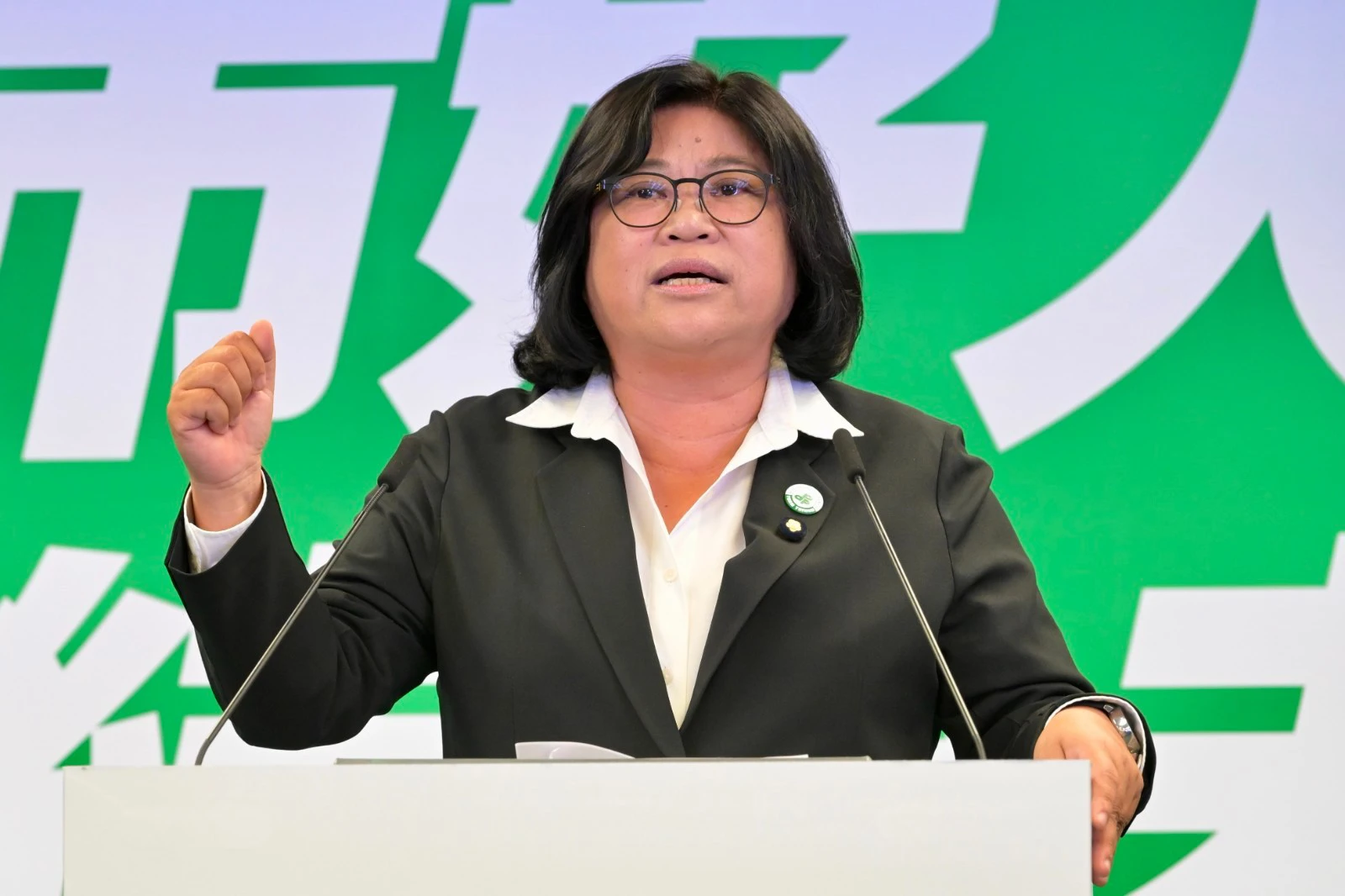 黨內對英系立委王美惠拿下嘉義市長有信心。(資料照片/張哲偉攝)