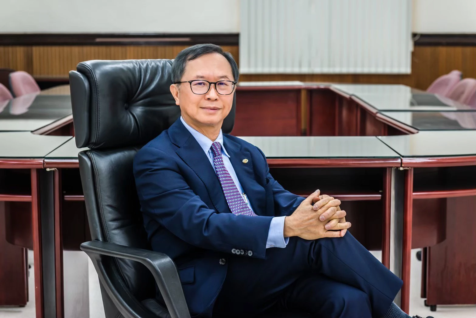 三信商銀董事長廖松岳。(三信商銀提供)